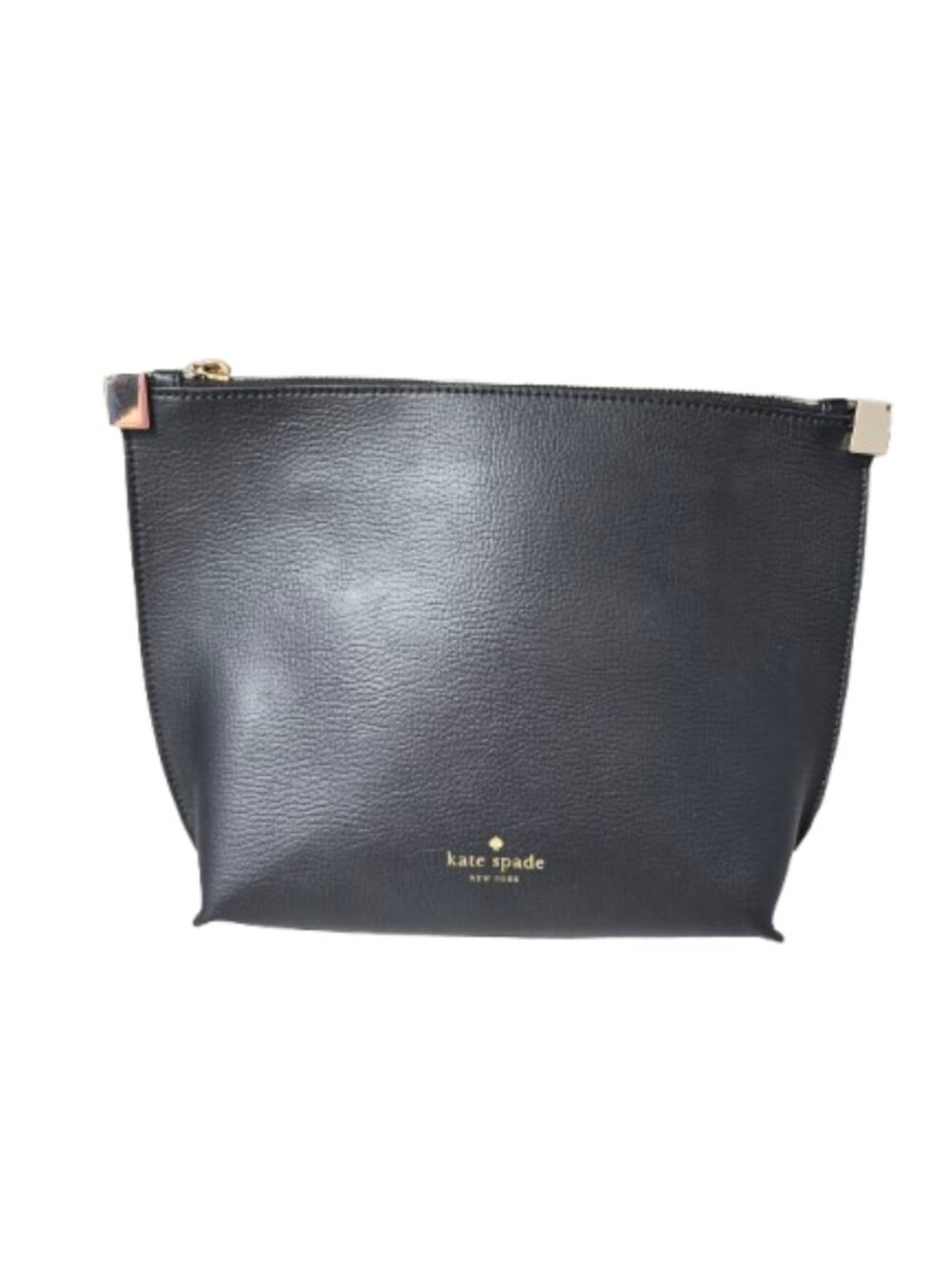 Kate Spade Bag Pouch Black with Gold Hardware